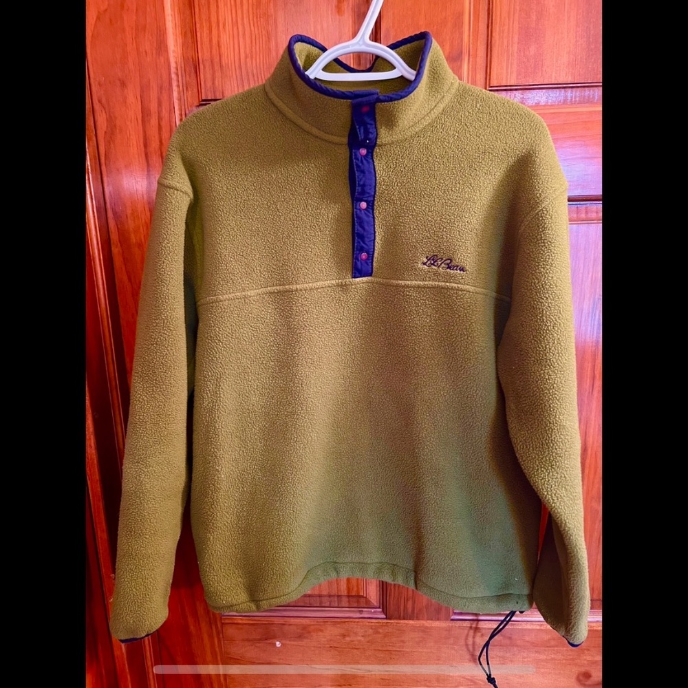 Vintage L.L. Bean Fleece Pullover